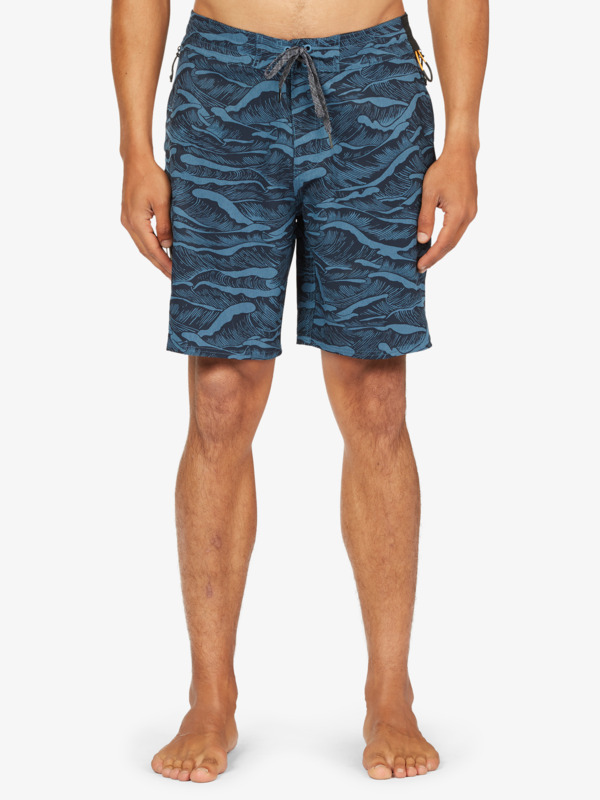Waterman Paddler Print 19" - Board Shorts for Men  EQMBS03087