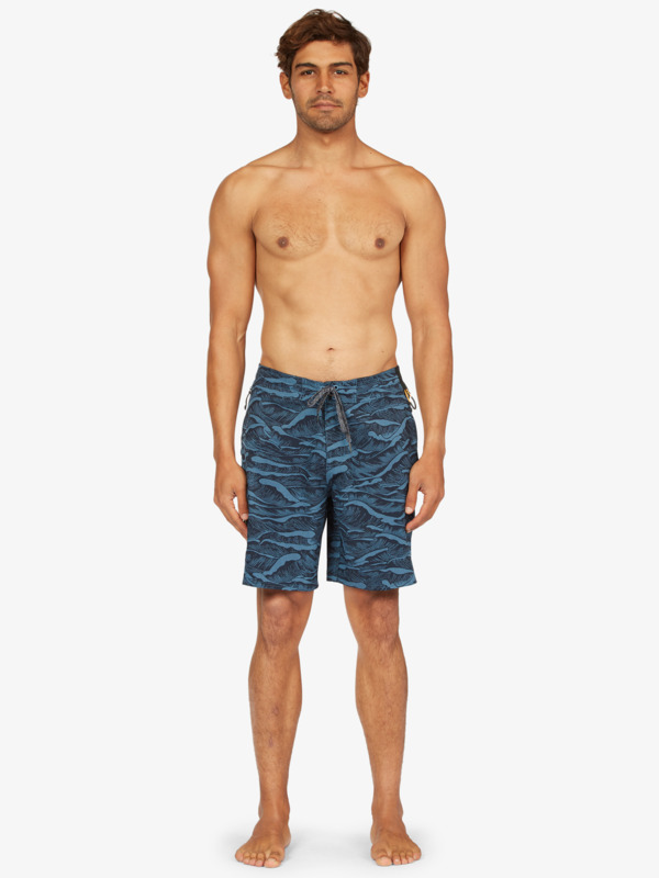 Waterman Paddler Print 19" - Board Shorts for Men  EQMBS03087