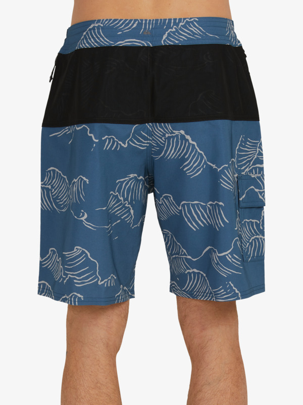 Waterman Paddler Print 19" - Board Shorts for Men  EQMBS03087