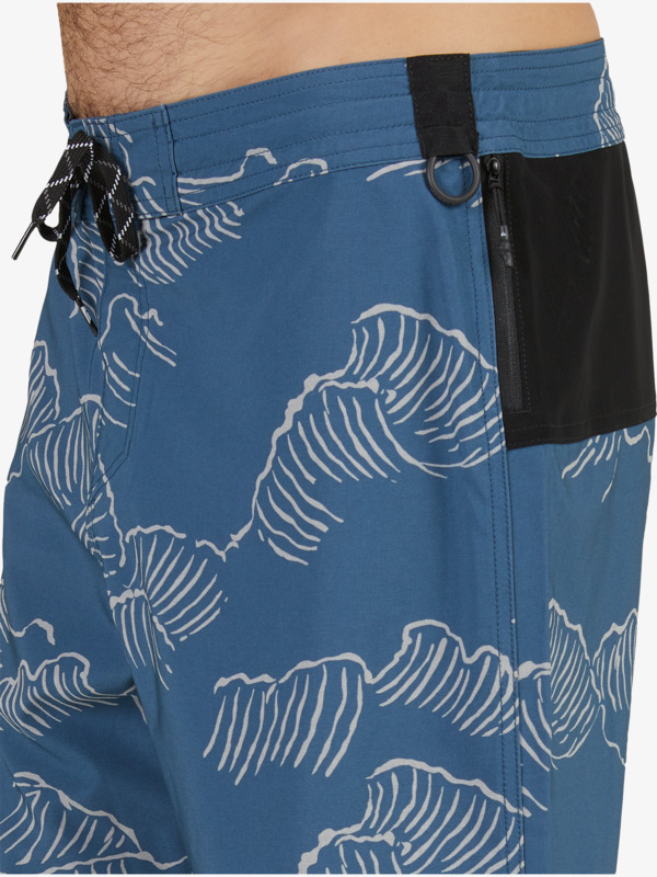 Waterman Paddler Print 19" - Board Shorts for Men  EQMBS03087