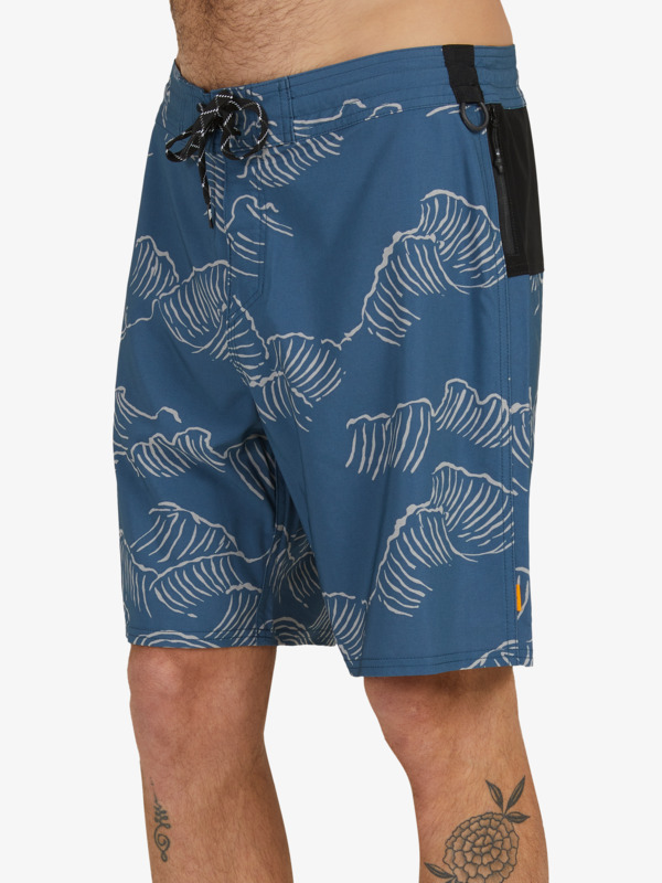 Waterman Paddler Print 19" - Board Shorts for Men  EQMBS03087