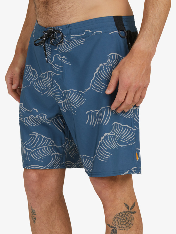Waterman Paddler Print 19" - Board Shorts for Men  EQMBS03087