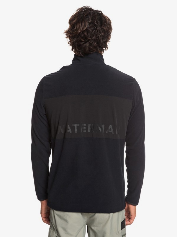 Quiksilver Mens Hidden View Half Neck Fleece Sweatshirt