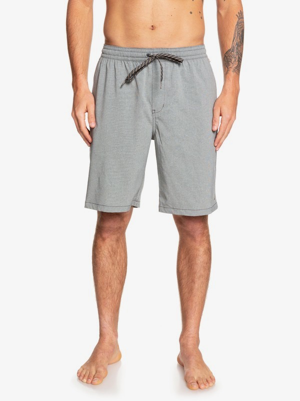 quiksilver, Waterman Suva 20" - Boardshort Anfibio para Hombre, DARK SHADOW (krp0) 0 Waterman Suva 20" - Boardshort Anfibio para Hombre Negro EQMWS03091 Quiksilver
