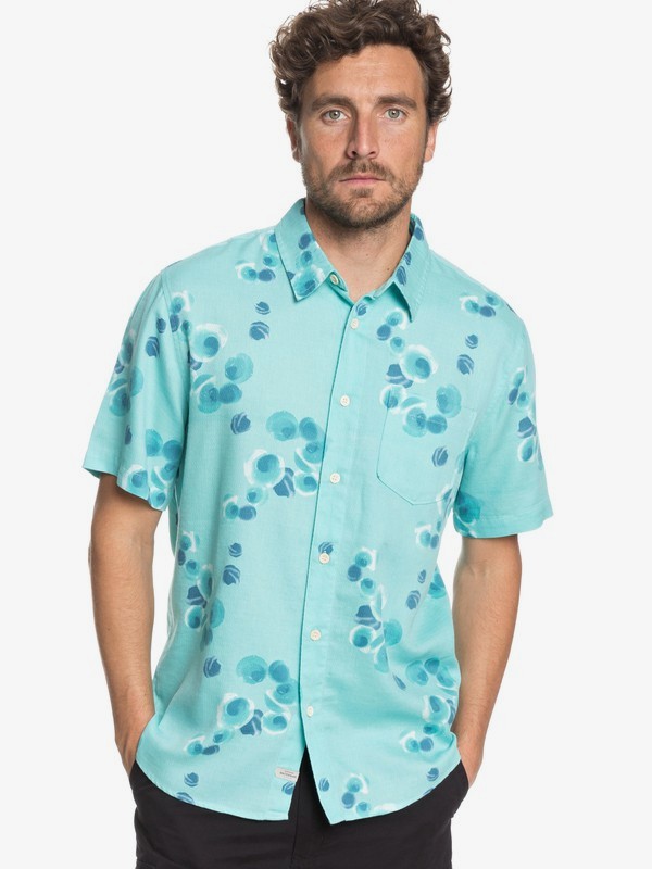 Waterman Plumes Dune Technical Short Sleeve Shirt 191274476407 Quiksilver