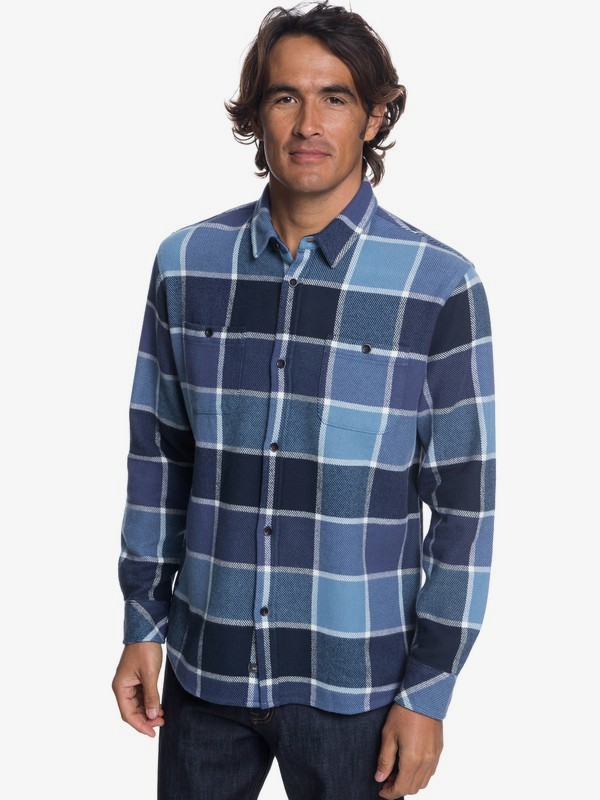 quiksilver, Watermans Cold Breeze - Camiseta técnica de manga larga para Hombre, PARISIAN NIGHT (byp0) 0 Watermans Cold Breeze - Camiseta técnica de manga larga para Hombre Azul EQMWT03178 Quiksilver