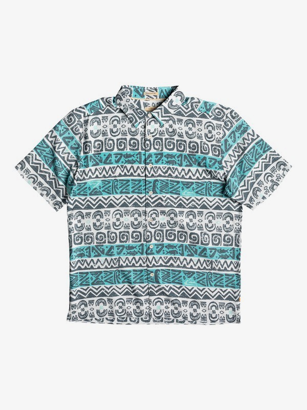 Waterman Tapa Tapa Short Sleeve Shirt | Quiksilver