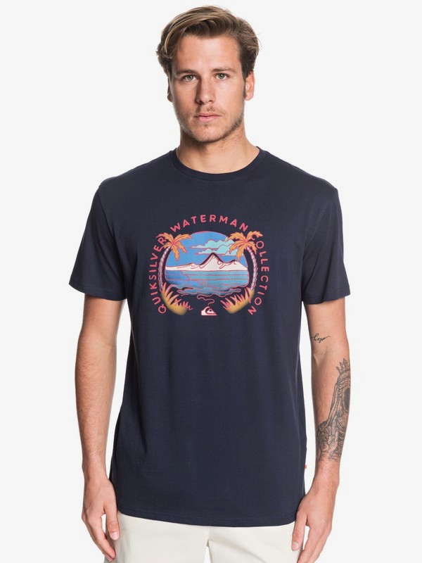 quiksilver, Waterman Breakfast Sets - T-Shirt für Männer, PARISIAN NIGHT (byp0) 0 Waterman Breakfast Sets - T-Shirt für Männer Blau EQMZT03166 Quiksilver