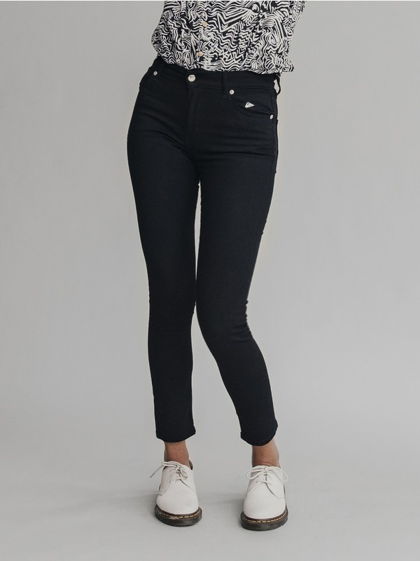 Quiksilver Womens High Rise Skinny Fit Jeans Quiksilver