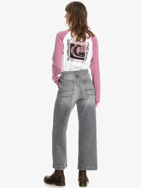 Rolling Shadows - High Waist Flared Jeans for Women  EQWDP03025
