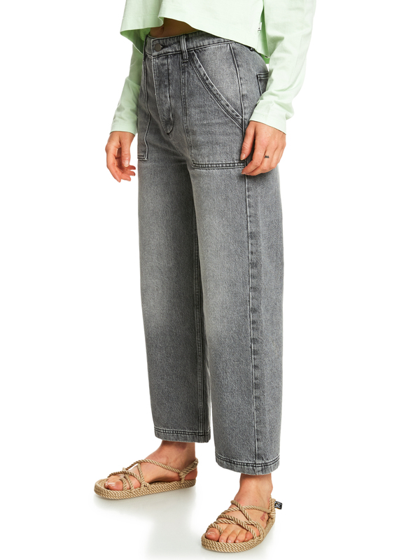 Rolling Shadows - High Waist Flared Jeans for Women  EQWDP03025