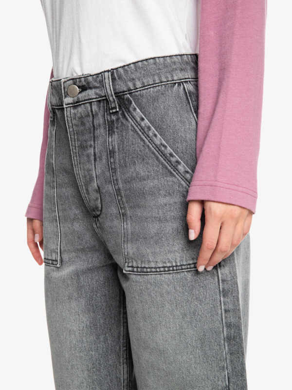 Rolling Shadows - High Waist Flared Jeans for Women  EQWDP03025