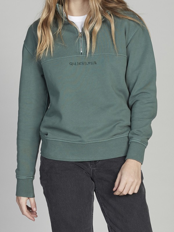 Quiksilver Womens HalfZip Sweatshirt for Women EQWFT03004 Quiksilver