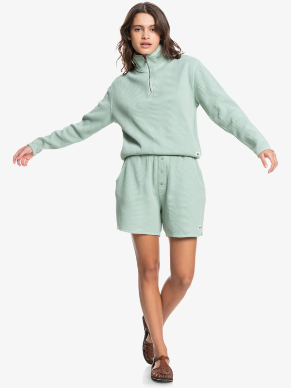 Sunshine Land - Half-Zip Sweatshirt for Women EQWFT03082