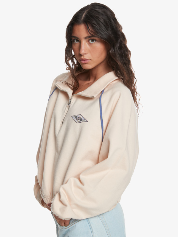 Craft Heritage - Cropped Half-Zip Sweatshirt for Women  EQWFT03101