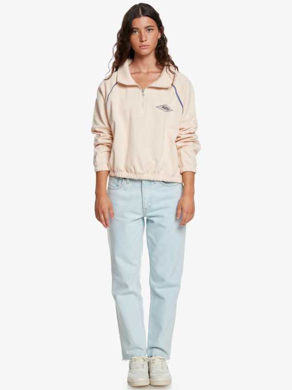 Craft Heritage - Cropped Half-Zip Sweatshirt for Women  EQWFT03101
