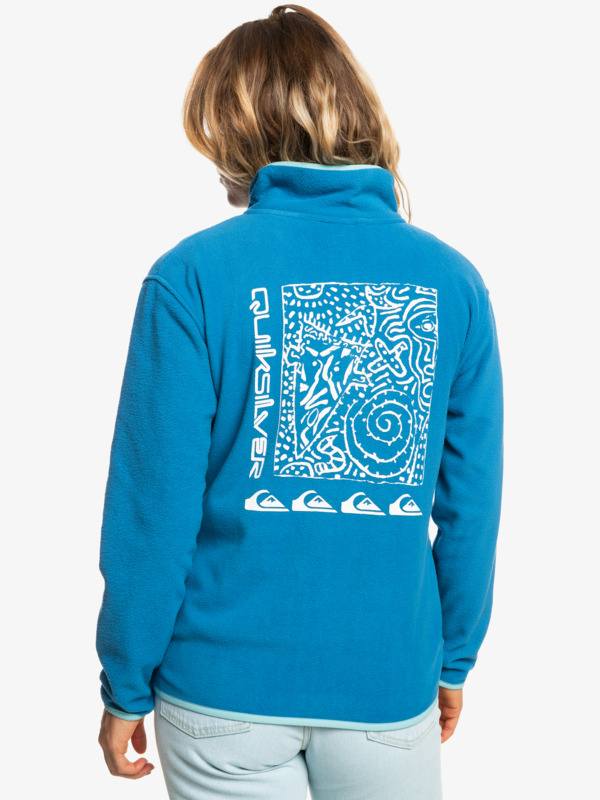 Generous Neon - Half Zip Fleece for Women  EQWFT03133