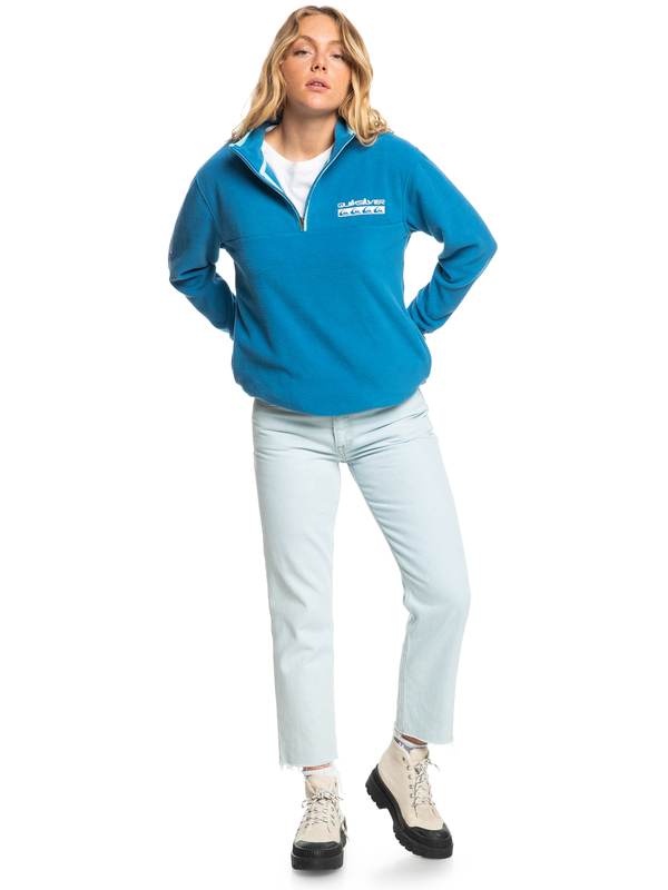 Generous Neon - Half Zip Fleece for Women  EQWFT03133