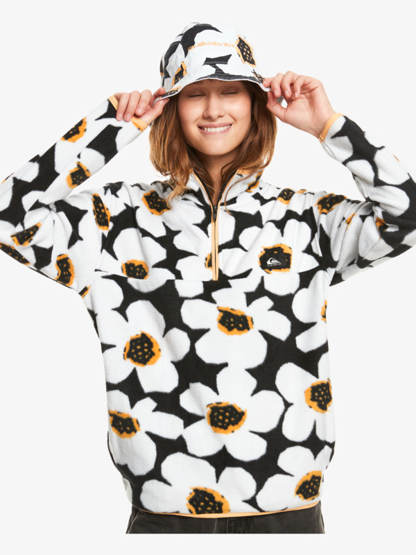 Generous Neon - Half Zip Fleece for Women  EQWFT03133