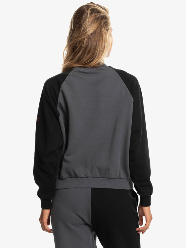 Quiksilver x Stranger Things Upside Down 2022 - Oversized Sweatshirt for Women  EQWFT03162