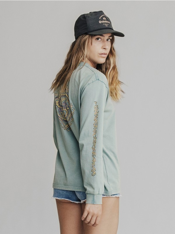 Quiksilver Womens Nylon Snapback Hat 192504120596 Quiksilver