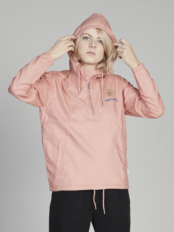 quiksilver, Quiksilver Womens - Veste à capuche demi-zip pour Femme, ROSE DAWN (mkb0) 0 Quiksilver Womens - Veste à capuche demi-zip pour Femme Rose EQWJK03005 Quiksilver