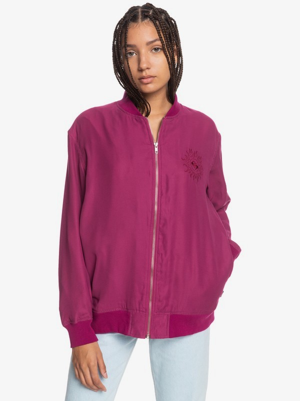 Time Lay Bomber - Bomber Jacket for Women  EQWJK03023