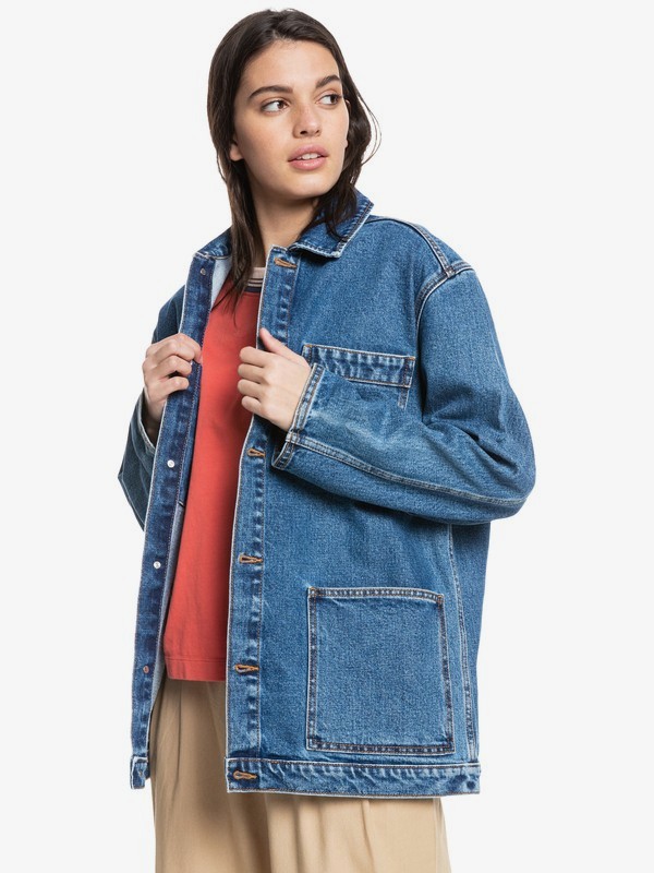 Womens Over Sun Denim Jacket 