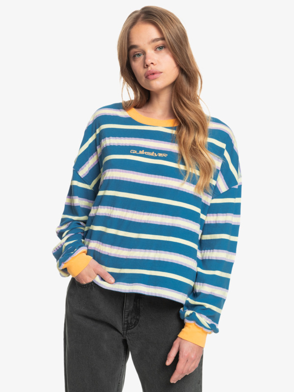 Womens Around Beach Long Sleeve T-Shirt | Quiksilver