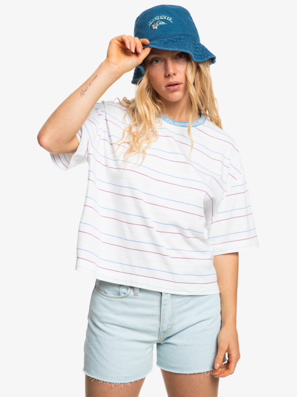 Spice Flow - Organic Short Sleeve T-Shirt for Women  EQWKT03164