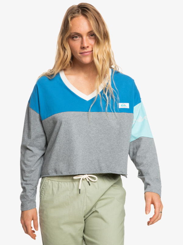 Heavy Tone - Organic Long Sleeve T-Shirt for Women  EQWKT03165