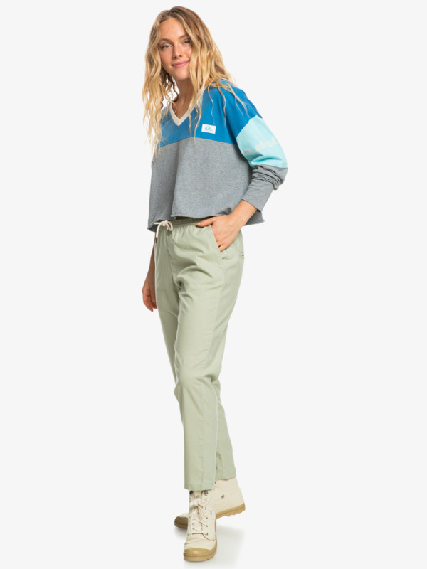Heavy Tone - Organic Long Sleeve T-Shirt for Women  EQWKT03165