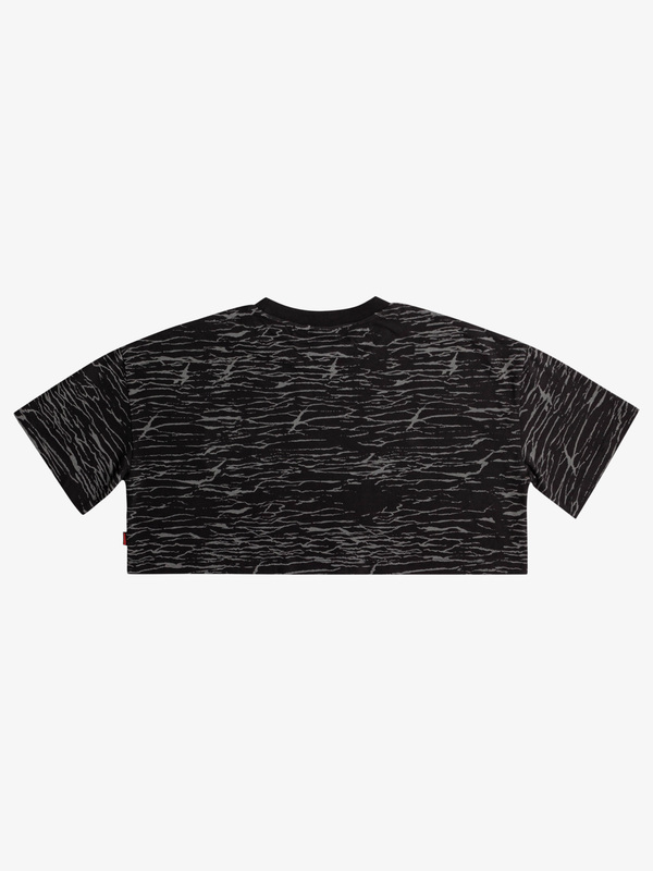 Quiksilver x Stranger Things Upside Down 2022 - Cropped T-Shirt for Women  EQWKT03187