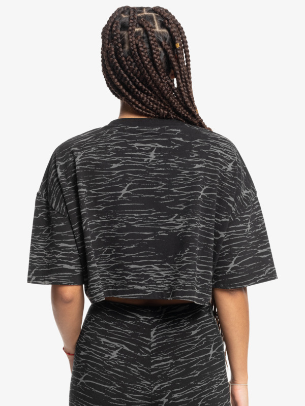 Quiksilver x Stranger Things Upside Down 2022 - Cropped T-Shirt for Women  EQWKT03187