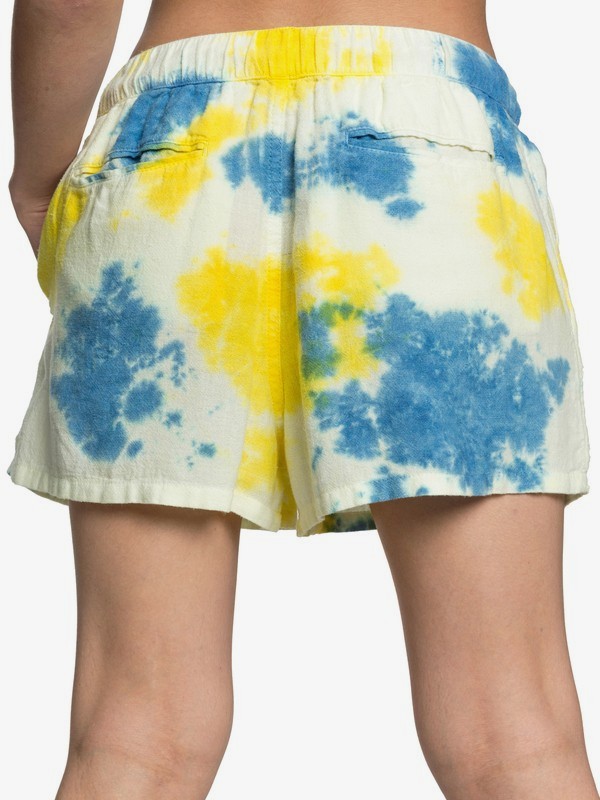 Quiksilver Womens Elasticated Linen Shorts Quiksilver