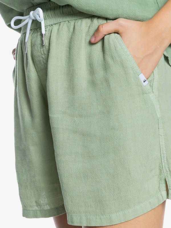 Quiksilver Womens Elasticated Shorts for Women 3613375975421 Quiksilver