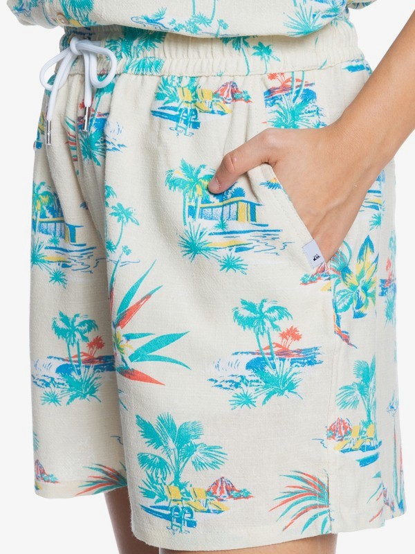 Quiksilver Womens Elasticated Shorts for Women Quiksilver