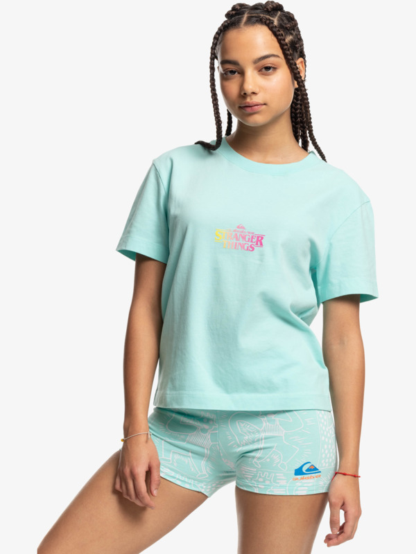 Quiksilver x Stranger Things Lenora 2022 - Mini Bike Shorts for Women  EQWNS03082