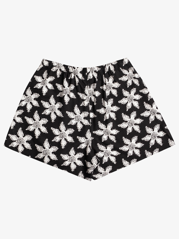 Quiksilver x Stranger Things Upside Down 2022 - Viscose Shorts for Women  EQWNS03083