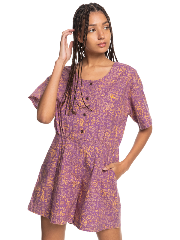 Tribal Riders - Short Sleeves Playsuit for Women  EQWWD03015