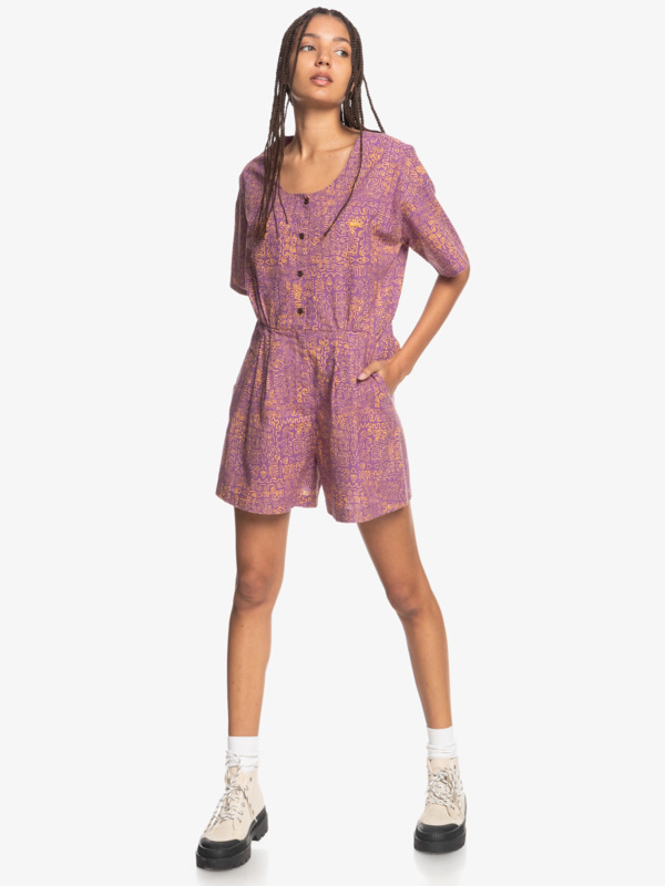 Tribal Riders - Short Sleeves Playsuit for Women  EQWWD03015