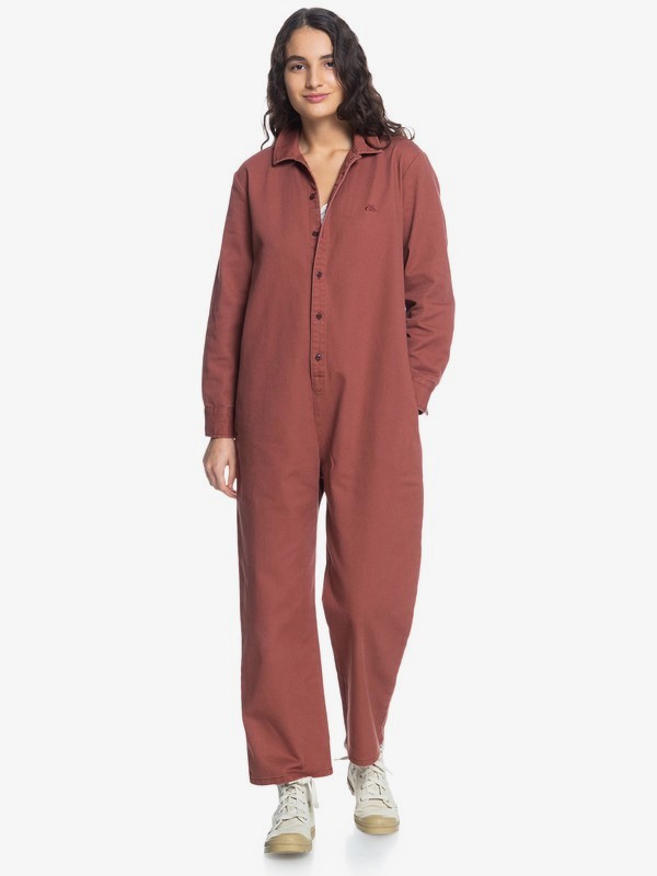 Quiksilver Womens Jumpsuit met lange mouw voor Dames 3613376082302