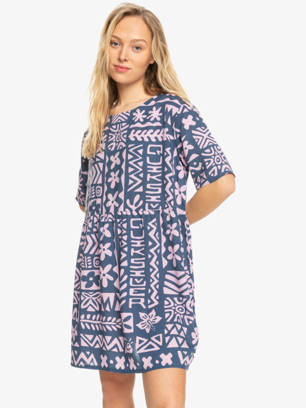 Cosmic Ripple - Short Sleeve Dress for Women  EQWWD03107