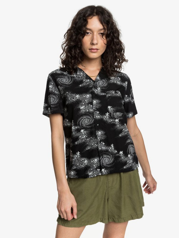 Quiksilver Womens - Short Sleeve Camp Shirt  EQWWT03024