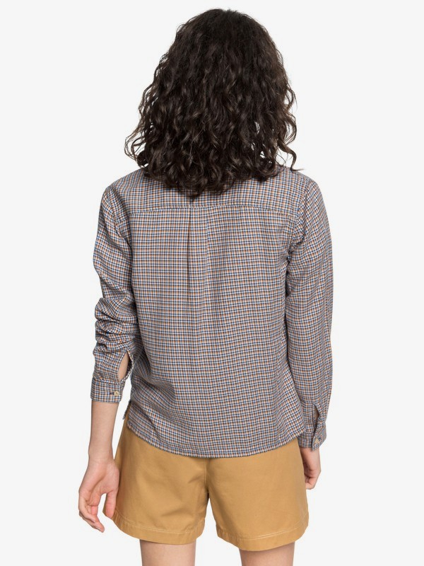 Quiksilver Womens Long Sleeve Camp Shirt Quiksilver