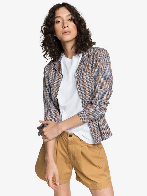 Quiksilver Womens Long Sleeve Camp Shirt 3613375012294 Quiksilver