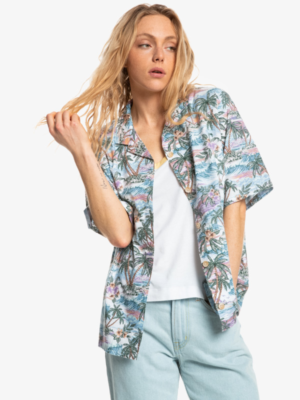 On Vacation - Short Sleeve Shirt for Women  EQWWT03105