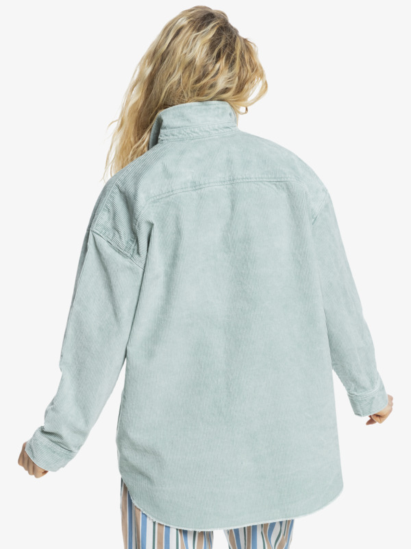 Cool In Cord Shacket - Long Sleeve Shirt for Women  EQWWT03106