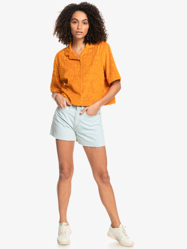 Nomad Culture - Cropped Shirt for Women  EQWWT03109