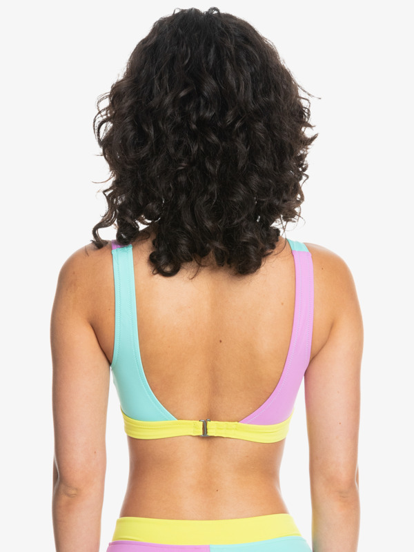 Color Block - Bandeau Bikini Top for Women  EQWX303083